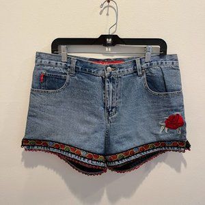 Beware of Outlaw Imposters Vintage Jean Shorts